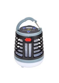 LED Electric Mosquito Killer Lamp Mini Outdoor Indoor Bug Zapper Light Bulb, Black