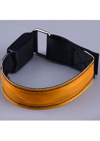 LED Armbands Flashing Reflective Safety Armband Light-up Glow Sports LED Bracelet, Orange