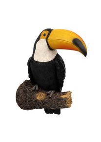 Garden Resin Simulation Big Mouth Bird Sculpture Ornament, Yellow
