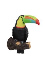 Garden Resin Simulation Big Mouth Bird Sculpture Ornament, Rainbow