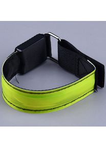 LED Armbands Flashing Reflective Safety Armband Light-up Glow Sports LED Bracelet, Yellow