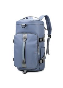 Unisex Waterproof Large Capacity 3-in-1 Travel Sports Bag, Blue