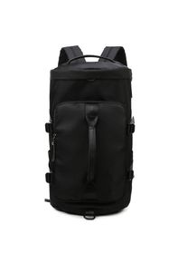 Unisex Waterproof Large Capacity 3-in-1 Travel Sports Bag, Black