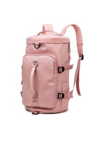 Unisex Waterproof Large Capacity 3-in-1 Travel Sports Bag, Light Pink