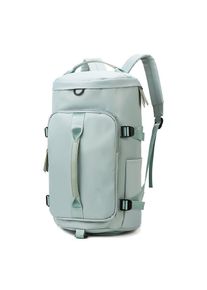 Unisex Waterproof Large Capacity 3-in-1 Travel Sports Bag, Light Green