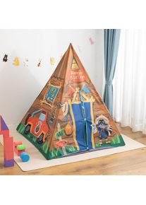 Folding Kids Princess Castle Decor Tent Play House for Children, Style 7