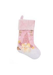 Christmas Stockings with Lights Xmas Socks Hanging Ornament Decoration, Women