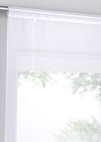 bonprix Szalagos roló újrahasznosított poliészterrel fehér Mag./Sz.: 155/60 cm