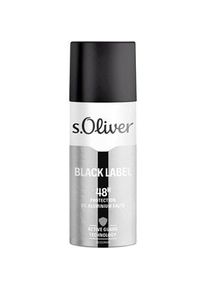 s.Oliver Herrendüfte Black Label Men Deodorant Spray 48H Protection