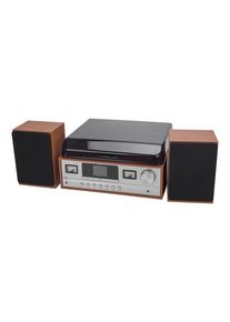 Denver MRD-52 - Retro music system - LP - CD - FM - DAB - Bluetooth - Light Wood