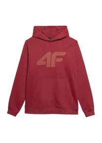 4F Sweatshirt Herren beige / dunkelrot Größe XXXL