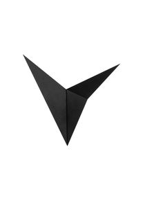Opviq Wandfluter Bird 3201, dreieckig gestaltet, schwarz