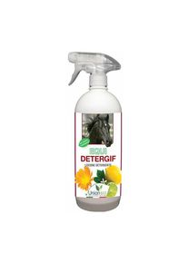 UNION BIO Equidetergif shampooing sec pour chevaux au parfum d'agrumes 1 litre