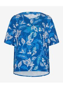 Brax Dames Shirt Style CALLY, blauw,