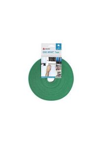 Velcro® Fissaggio di Velcro® 25m x 16mm Tessuto / Polypropylene Verde - VEL-OW64132