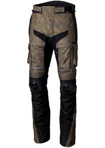 RST Pro Ranger, pantalon textile imperméable , couleur: Marron/Vert/Noir , taille: M