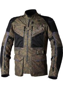 RST Pro Ranger, textile jacket waterproof , color: Brown/Green/Black , size: L