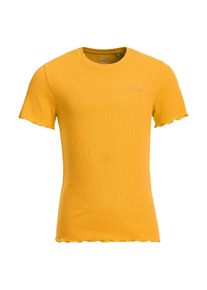 WE Fashion Flickor T-shirt ockra Storlek 98/104
