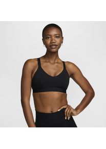 Brassière de sport réglable rembourrée à maintien normal Nike Indy pour femme - Noir