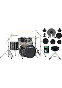 Yamaha Rydeen RDP0F5 Drumset Black Glitter Beginner Set
