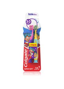 Colgate Little Kids Smiles 3-5 Duopack tandenborstels voor Kinderen 2 st