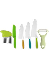 Lot de 6) couteau de cuisine pour enfants, ensemble de cuisine, ustensiles de cuisine pour enfants, jeu pour enfants