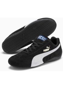 Chaussures de sport Sparco baskets Puma Speedcat N.45 en daim noir/blanc style course pour toutes les saisons Nero + Bianco 45