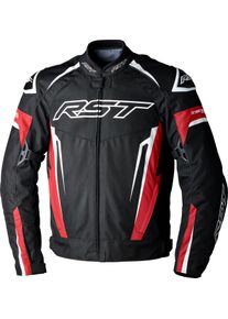 RST TracTech Evo 5, textile jacket waterproof , color: Black/Red , size: XXL