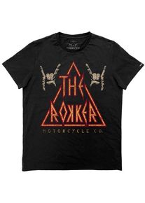 Rokker Joe, t-shirt , color: Black/Grey/Red , size: S