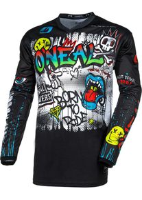 O Neal ONeal Element Rancid, jersey , color: Black/White/Green/Red , size: S
