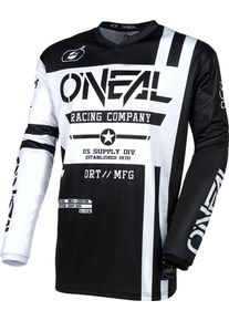 O Neal ONeal Element Warhawk, jersey , color: Black/White , size: S