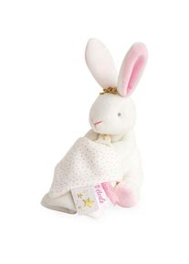 Doudou Gift Set Bunny Rabbit pluche knuffel voor Kinderen vanaf Geboorte White Rabbit 1 st