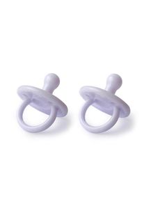 Filibabba Silicone pacifier 2-pack - Fresh violet