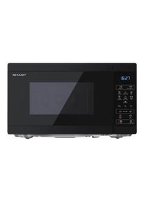 Sharp YC-MS02E-B - microwave oven - freestanding - black