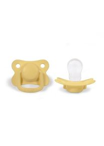 Filibabba Pacifiers 2-pack - Pale banana +6 months