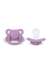 Filibabba Pacifiers 2-pack - Light lavender +6 months