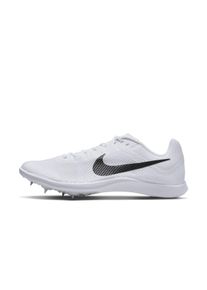 Chaussure de running de fond à pointes Nike Rival Distance - Blanc