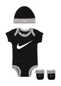 Nike Sportswear Set grijs gemêleerd / zwart / wit 50-68