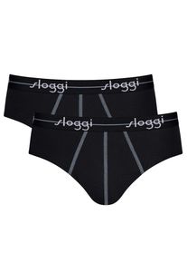 Sloggi Heren Slip zwart / wit S