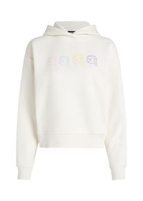 K by KARL LAGERFELD Karl Lagerfeld Dames Sweatshirt 'Ikonik' gemengde kleuren / wit XL