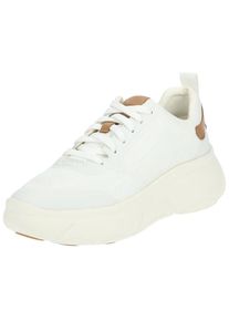Geox Dames Sneakers laag bruin / wit 36
