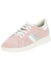 Geox Dames Sneakers laag rosa / zilver / wit 36
