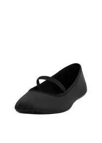 Pull&Bear Pull&Bear Balerinka z rzemykiem dla kobiet czarny Rozmiar 36