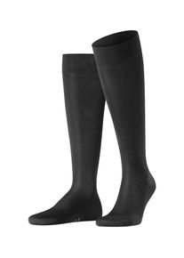 Falke Kniestrümpfe 'Tiago' Herren hellgrau / schwarz Größe 41/42