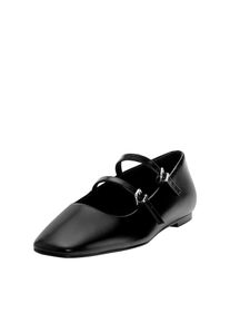 Pull&Bear Pull&Bear Balerinka z rzemykiem dla kobiet czarny Rozmiar 36