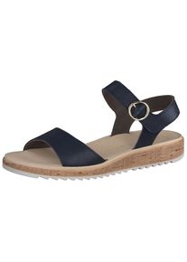 Paul Green Dames Sandalen met riem donkerblauw 36