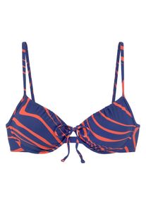 Buffalo Sutien costum de baie 'Dune' Femei albastru, Mărimea 36