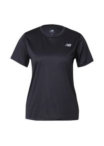 New Balance Dames Functioneel shirt 'Essentials' zwart / offwhite XS