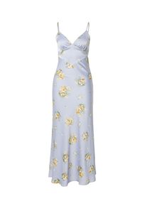Bardot Dames Jurk 'MALINDA' lichtblauw / groen / oranje / wit 36