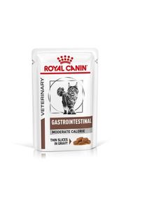 Royal Canin Veterinary GASTROINTESTINAL MODERATE CALORIE, in Soße 12x85 g